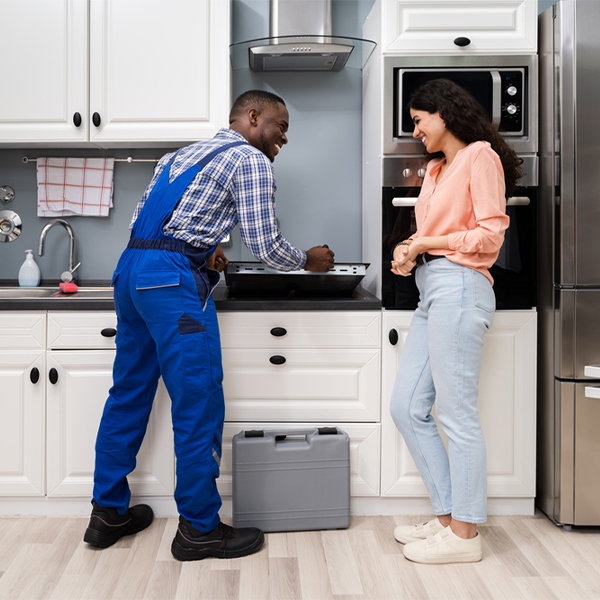 can you provide an estimate for cooktop repair before beginning any work in Henry South Dakota